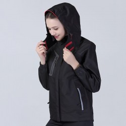 Plain Women's Nero jacket Spiro 140 GSM